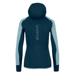 Kvinner Løping jakke Karpos Lavaredo winter W jacket Sterling blå / Midnatt